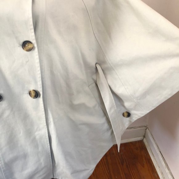 Hatch Collection The Cape trench swing jacket coat one size - Picture 9 of 12